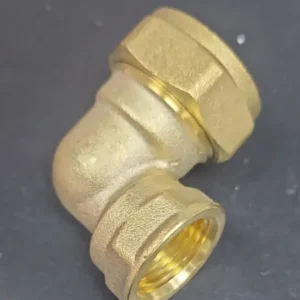 英國 6分刁4分(22mmx1/2")銅杬90°內牙曲