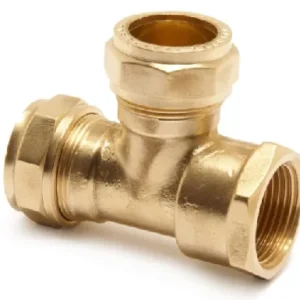 國產 6分(A-22mmxB-3/4"xC-22mm)銅杬側內牙三叉