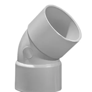 ANCHOR 1-1/2"(40mm)PVC白喉45°曲