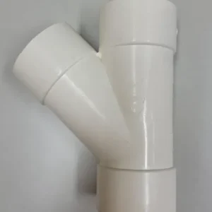 ANCHOR 1-1/2"(40mm)PVC白喉45°斜三叉(Y叉)