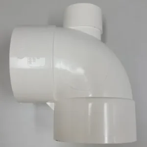 ANCHOR 4"(100mm)PVC白喉90°企頭曲