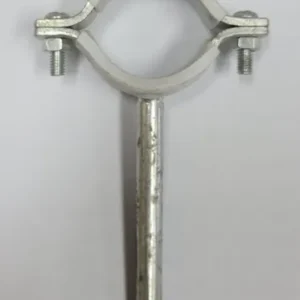 6" (150mm)電叻白包膠魚尾碼