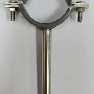 1/2" (15mm)不銹鋼灰包膠魚尾碼