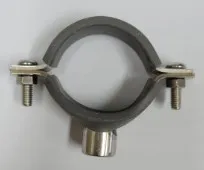 6" (150mm)不銹鋼灰包膠C桿碼(3/8"牙)