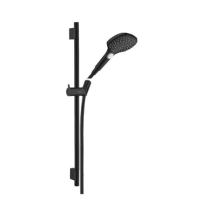 Hansgrohe 28632670 + 26520670 企柱花灑連喉 (黑色)