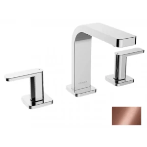 Kohler K-23484T-4-RGD Parallel 8.0吋 中面盆龍頭 (玫瑰金色)