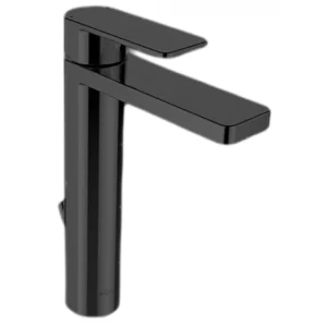 Kohler K-23475T-4-BL Parallel 中高身單把手面盆龍頭 (黑色)