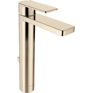 Kohler K-23478T-4-AF Parallel™ 超高身單把手面盆水龍頭 (法蘭金色)