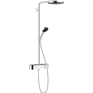 Hansgrohe 24220000 Pulsify S 淋浴柱帶置物平板 (鉻合金)