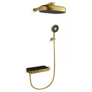Kohler K-26330T-9-2MB ANTHEM 雙口掛牆式恆溫雙淋浴龍頭 (羅曼黃銅)