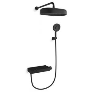 Kohler K-26329T-9-BL ANTHEM 雙路掛牆式恆溫雙淋浴龍頭 (霧黑色)