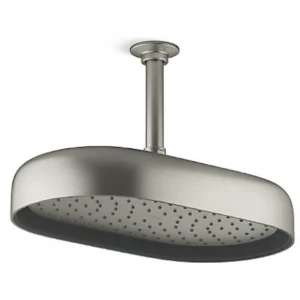 Kohler K-26294T-BN STATEMENT 單功能 14吋 長方形頭頂花灑 (羅曼銀)