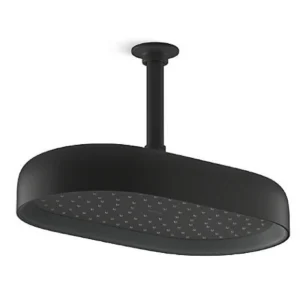 Kohler K-26294T-BL STATEMENT 單功能 14吋 長方形頭頂花灑 (霧黑色)