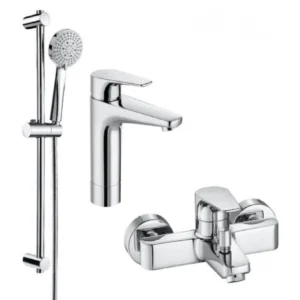 Roca Atlas 龍頭套裝 D2: 2+4+5 (鍍鉻色) (5A3D90C0N+5A0290C0N+5B1D03C0G)