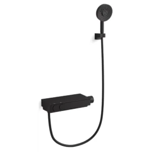 📦現貨發售📦Kohler K-26327T-9-BL ANTHEM 6" 掛牆式恆溫浴缸與淋浴龍頭 (霧面黑)