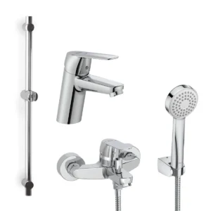 Roca Alfa G1: 1+2+3 龍頭套裝 (5A3L25C00+5A0425C00+526319610)