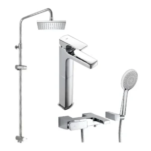 Roca Escuadra DA4: 2+3+5 龍頭套裝 (5A3420C0N+5A0120C0N+5B2350C00+AP00033100)