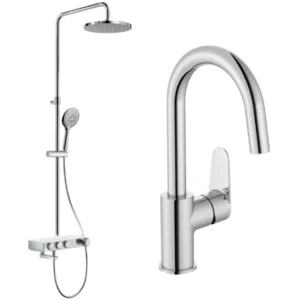 Roca 5A4A4FC00+5A9H09C0N Victoria Plus 龍頭套裝