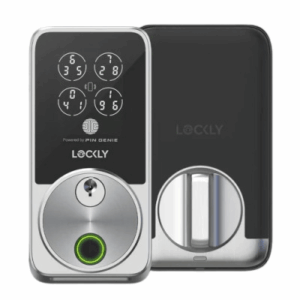 LOCKLY Secure Pro Zeno Series 智能門鎖 PGK728W 平頭鎖 緞面鎳色 PGK728WHKSN 香港行貨 (包標準安裝服務)