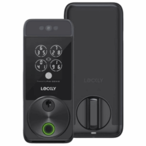 LOCKLY Visage, Zeno Series 智能門鎖 PGK728WR 平頭鎖 啞黑色 PGK728WRHKMB 香港行貨 (包標準安裝服務)