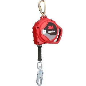 3M™ PROTECTA™ 伸縮防墮器 6米 (鋼纜) 3590034 - CLASS 1 Protecta Self-Retracting Lifeline, Galvanized Cable, Steel Swivel Snap Hook