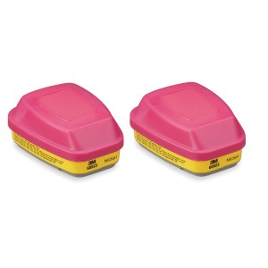 3M™ 60923 P100 有機/ 酸性濾罐 (1對) Organic Vapor/Acid Gas Cartridge/Filter 60923