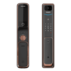 Philips 飛利浦 EasyKey Alpha VP 智能電子視像對講門鎖 紅古銅 香港行貨 (此售價不包基本安裝服務,安裝費需現場交付師傅)