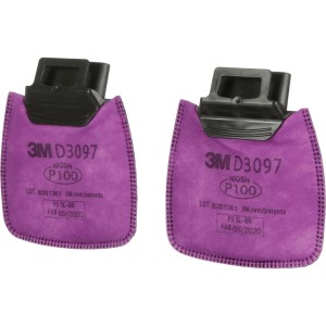 預購 3M™ Secure Click™ D3097 P100 顆粒物過濾棉 (可減低小量有機氣體)